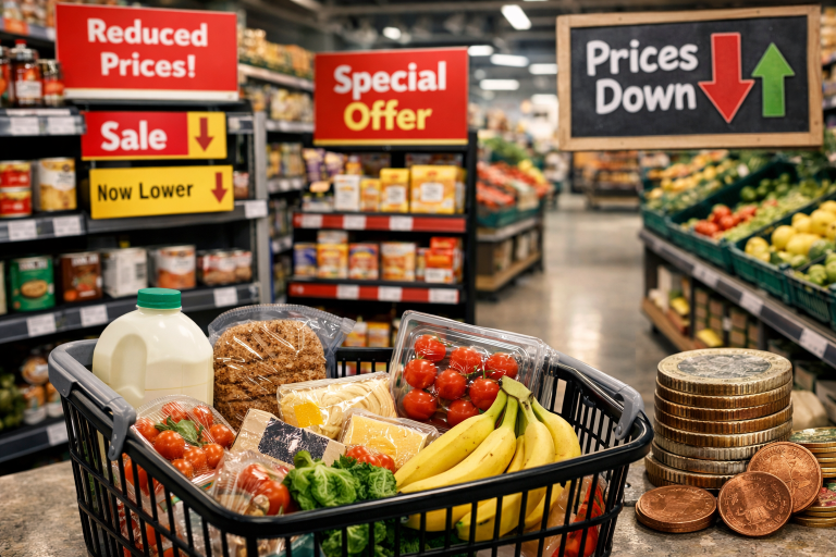 UK grocery inflation cools as food price pressures ease for shoppers