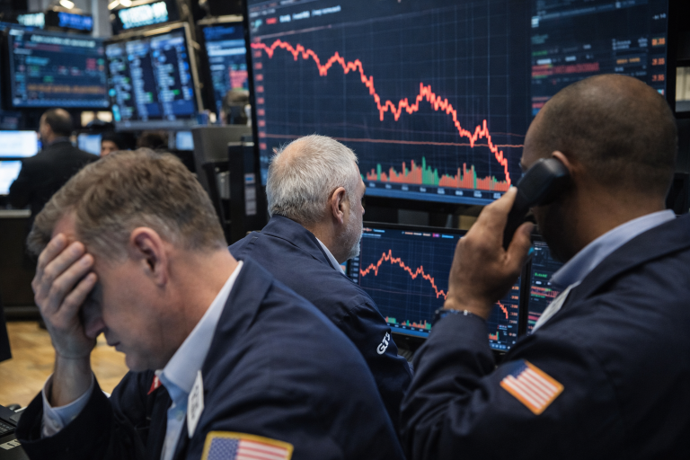Wall Street slides as oil surge, Iran war fears drag Dow Jones lower