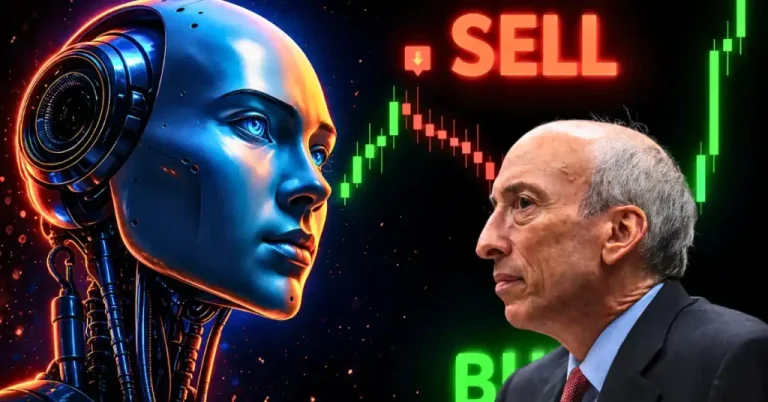Gary Gensler Who Once Sued XRP Now Says Don’t Trade AI on Sentiment Either