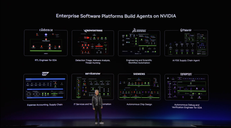 NOW, IBM, other software stocks surge as Huang eases AI fears